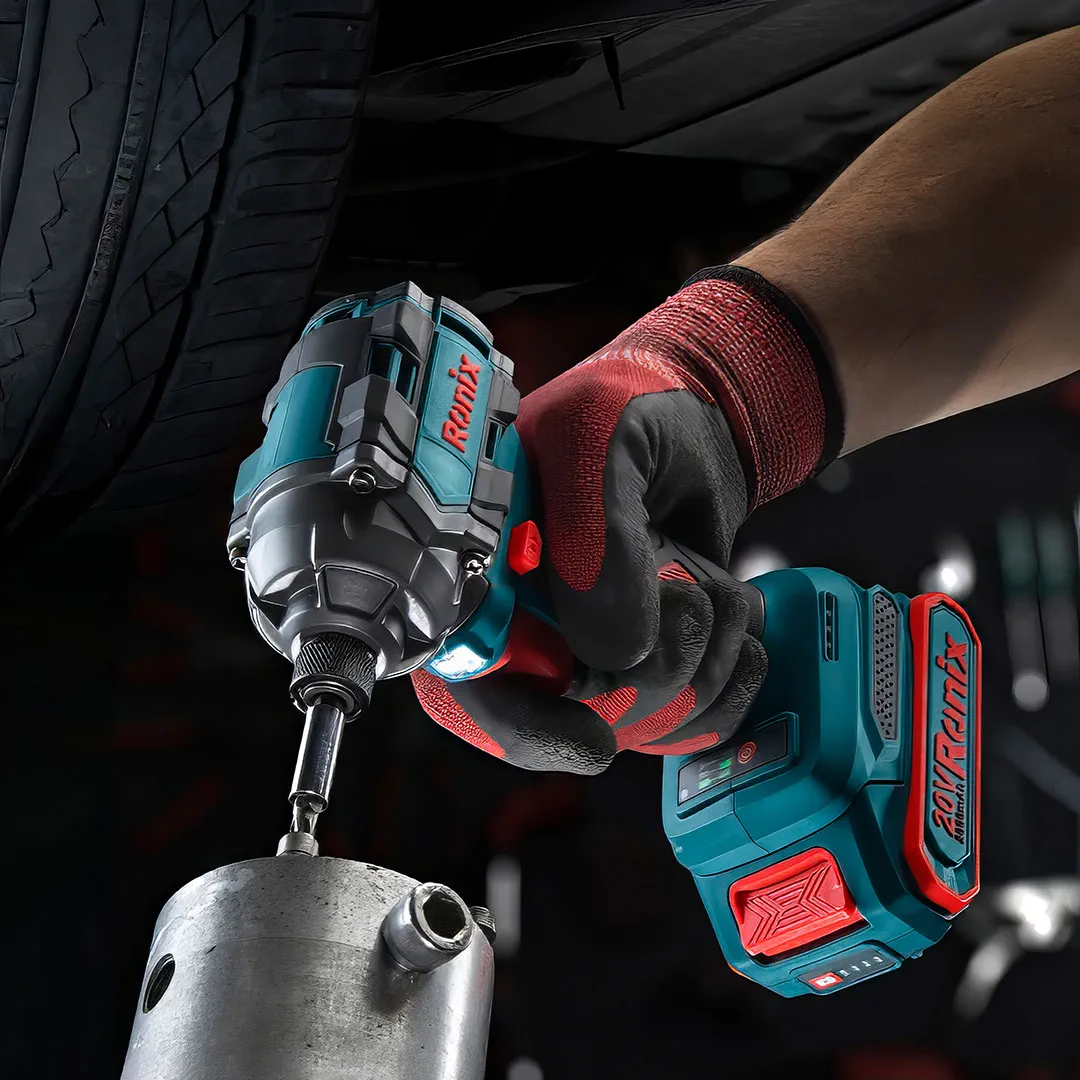 [8671] Ronix Atornillador de Impacto Inalámbrico Sin Escobillas 20V 8671