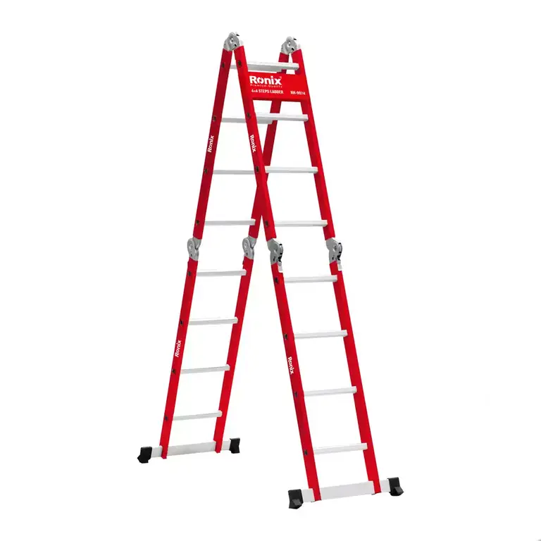 [RH-9974] Ronix Escalera Multiusos 16 Peldaños RH-9974