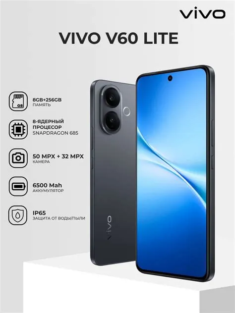 [11549] Vivo V60 Lite 8GB 256GB Black V2549