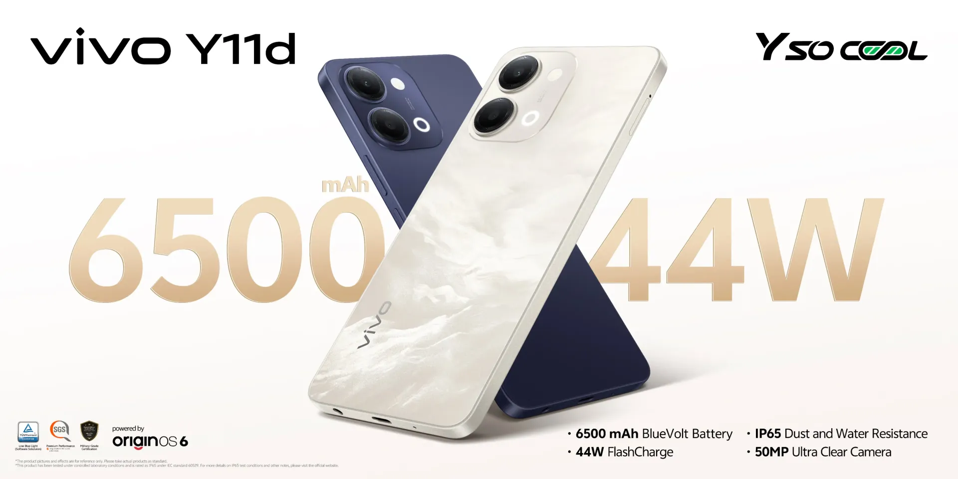 [11872] Vivo Y11d 4GB+256GB Silver 5672988