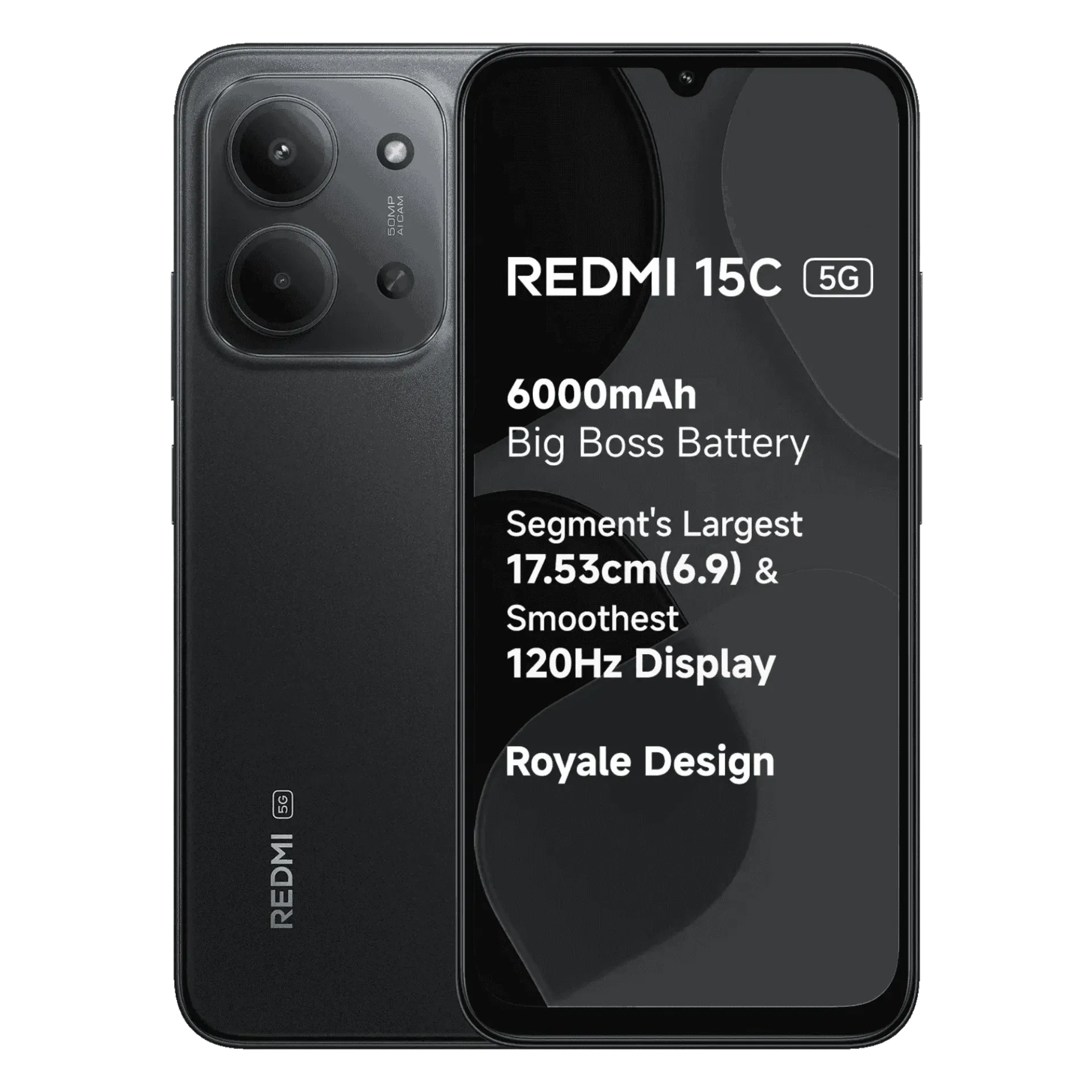 [10875] Redmi 15C Midnight Black 8GB 256GB 67514
